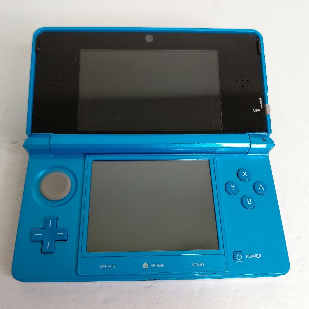 Nintendo　ニンテンドー3DS ライトブルー　画面極美品　任天堂　ゲーム機 5