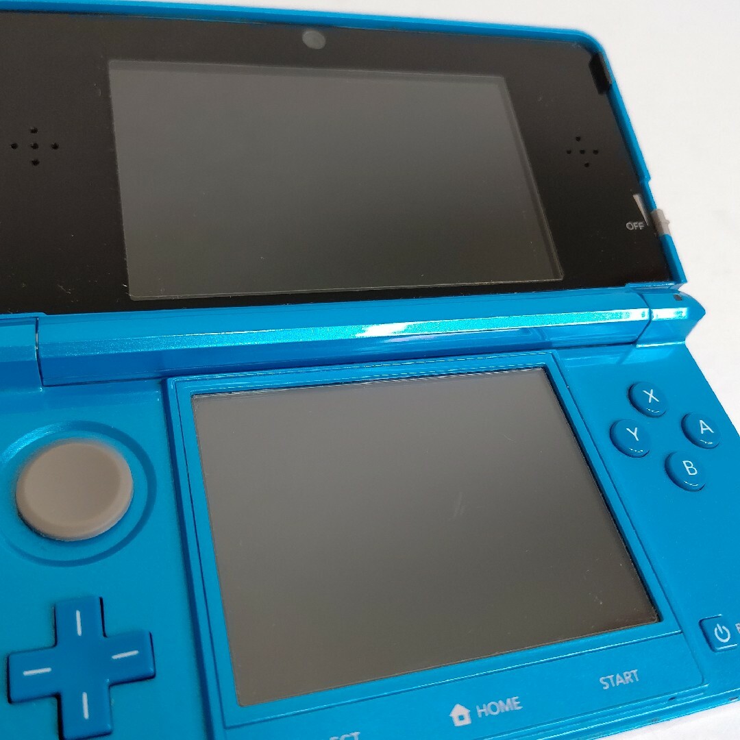 Nintendo　ニンテンドー3DS ライトブルー　画面極美品　任天堂　ゲーム機 6