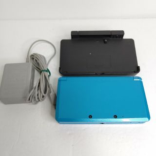 ニンテンドー3DS - Nintendo ニンテンドー3DS ライトブルー 画面極美品