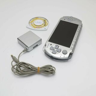 ソニー(SONY)の超美品 PSP-3000 ミスティック・シルバー (携帯用ゲーム機本体)