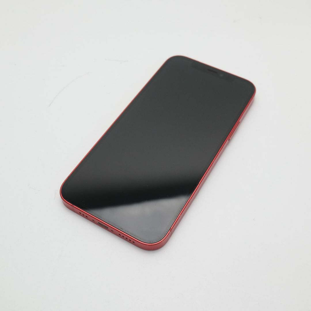 iPhone(アイフォーン)のSIMフリー iPhone12 256GB  レッド M222 スマホ/家電/カメラのスマートフォン/携帯電話(スマートフォン本体)の商品写真