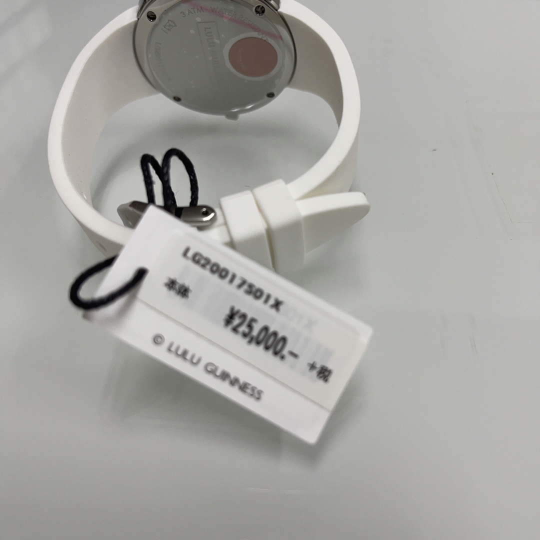 LULU GUINNESS(ルルギネス)の新品電池切れ☆ルルギネス☆LGドール腕時計　ホワイト レディースのファッション小物(腕時計)の商品写真