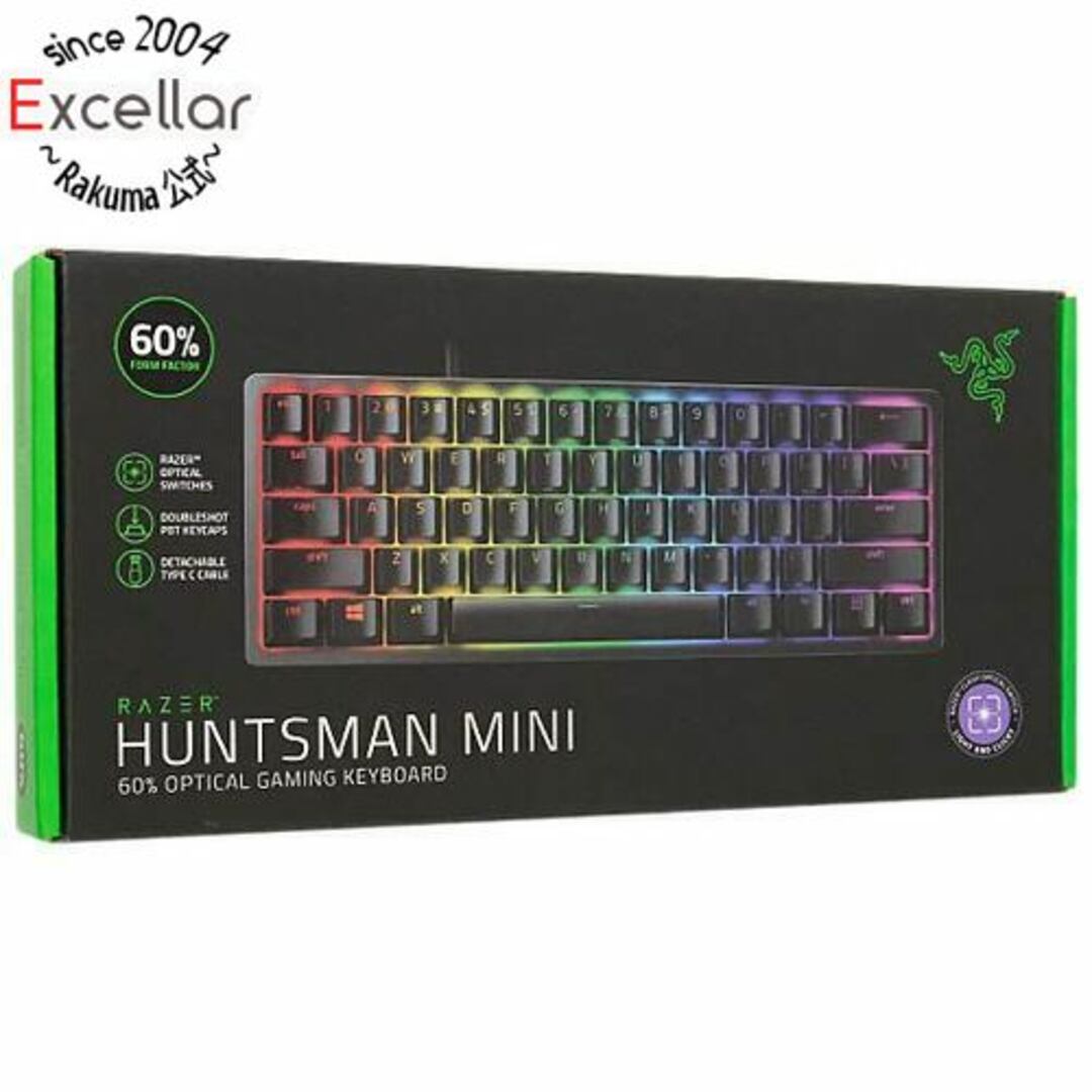 Razer　Huntsman Mini US Clicky Optical Switch RZ03-03390100-R3M1　Black 元箱あり