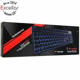 スティールシリーズ(SteelSeries)のSteelSeries　メカニカルキーボード Apex M500 JP　ブラック　美品 元箱あり(PC周辺機器)