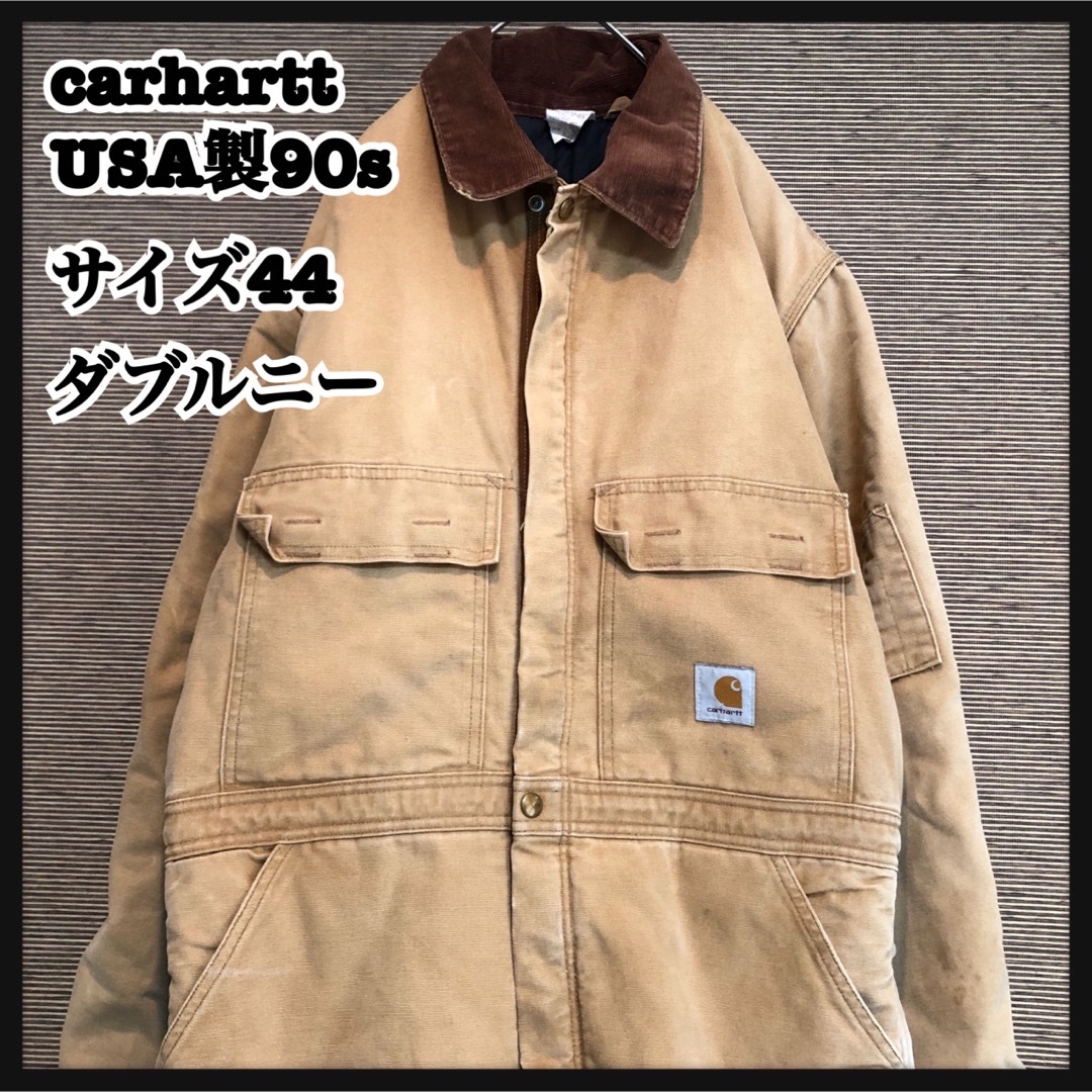 carhartt - カーハート】USA製 つなぎ オールインワン キャメル 90s 黒 ...