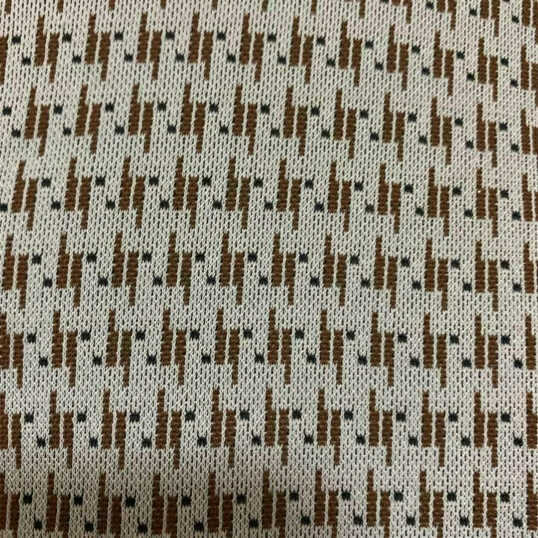 70s vintage 柄シャツ 長袖 メンズ L 個性派 総柄 F2