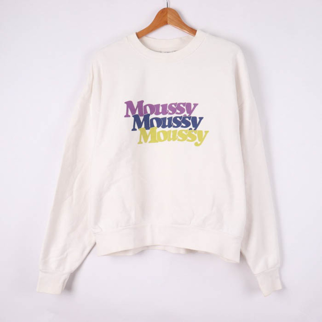 Moussy Crew Sweatshirt マウジークルー スウェットシャツ