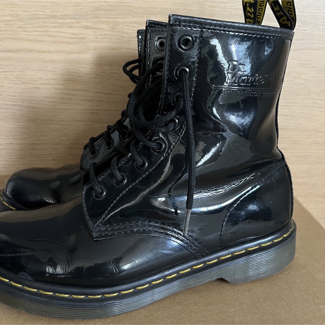 Dr.Martens - ドクターマーチン 26cm UK7 エナメル ブーツ 8穴の通販