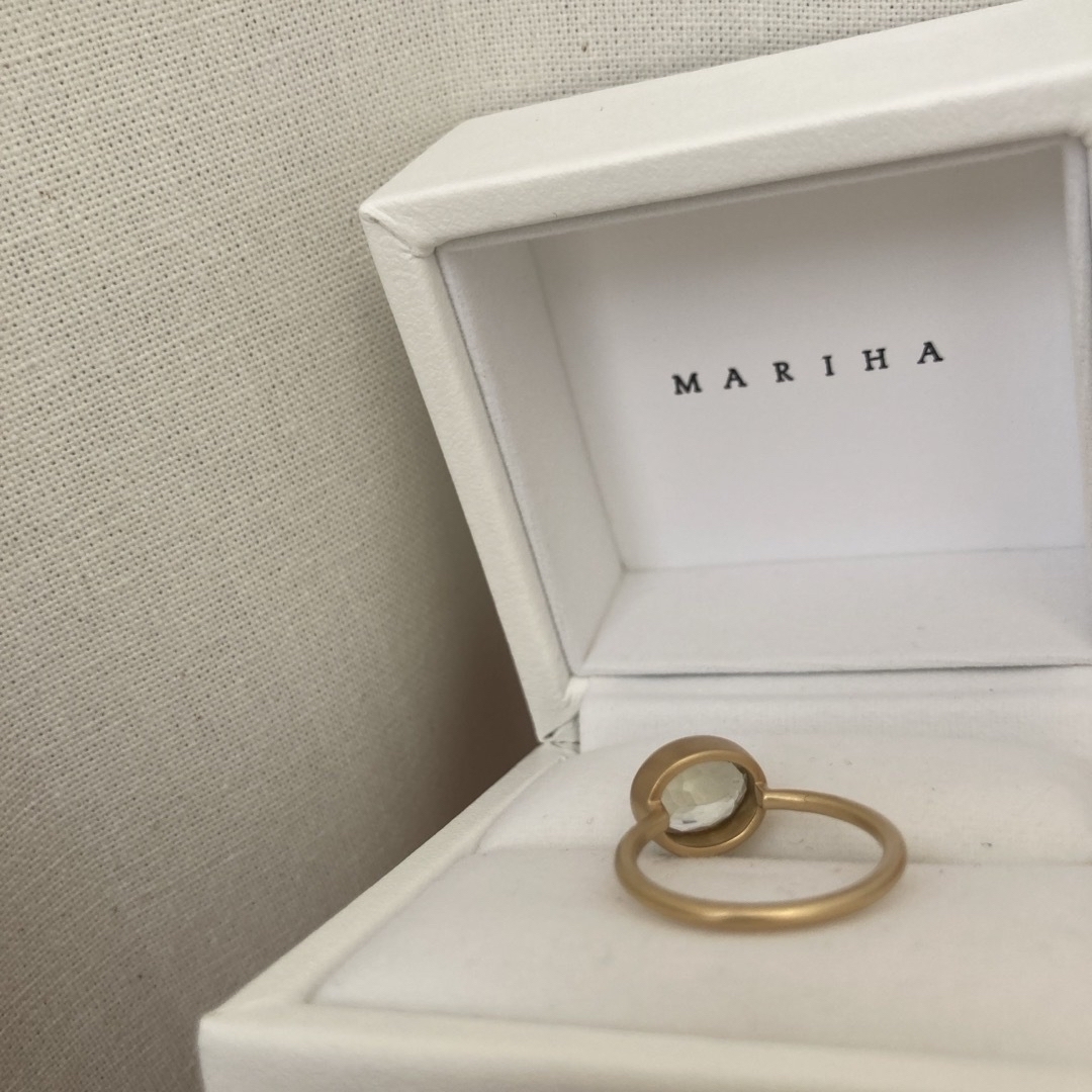 MARIHA アースドロップスリング アクアマリン 美品