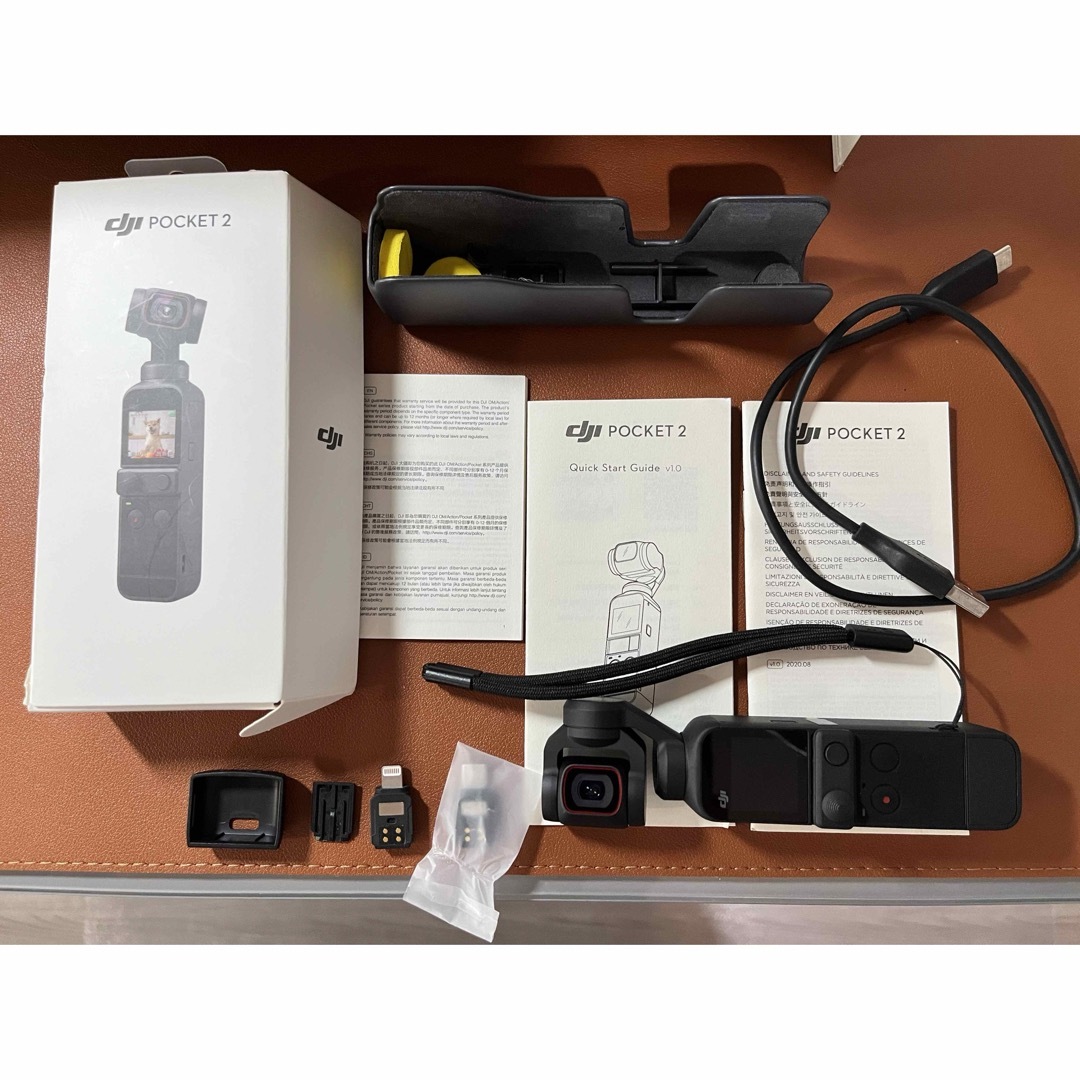 DJI POCKET 2 +SDカード付 - ビデオカメラ