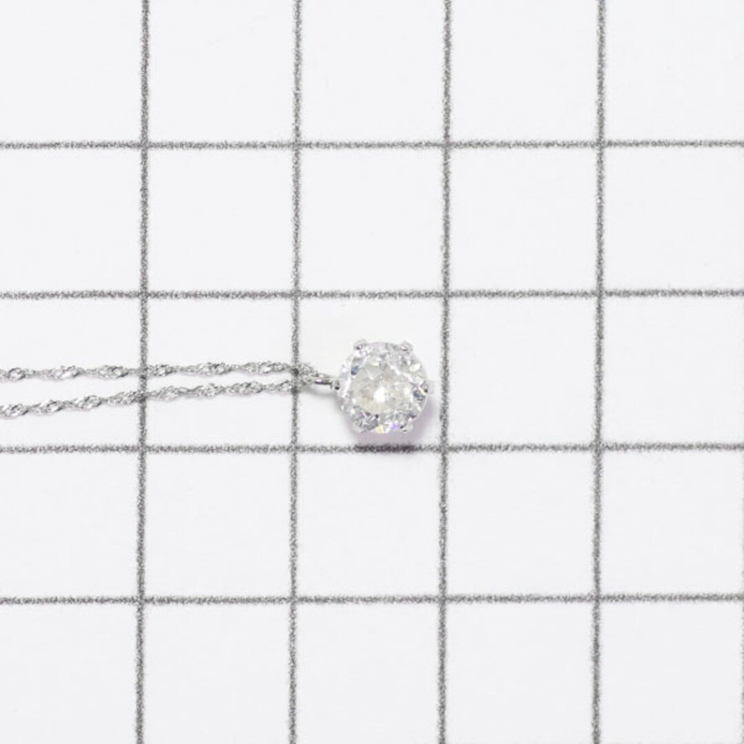 Pt900/ Pt850 ダイヤモンド ペンダントネックレス 1.00ct