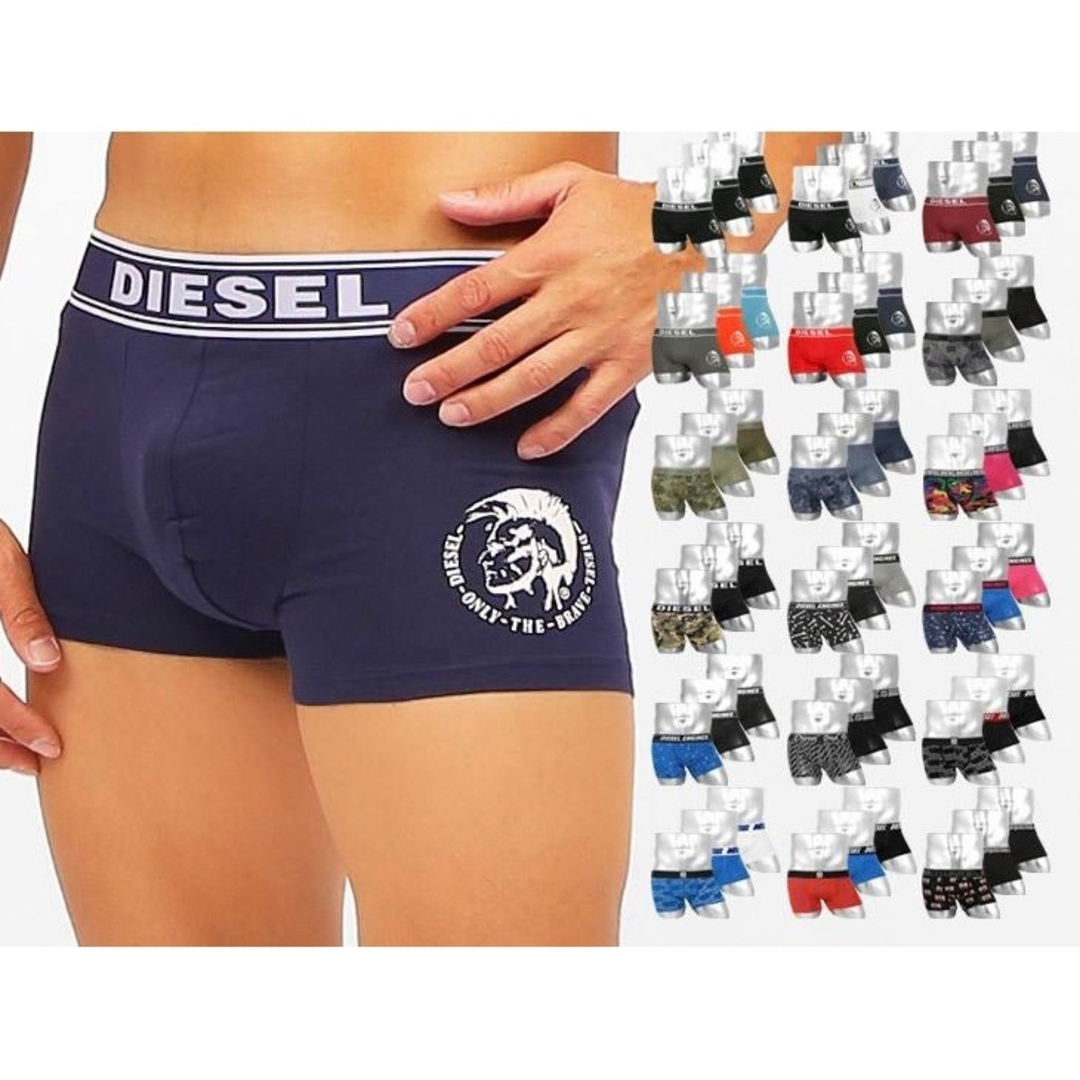 洗練されたデザイン　DIESEL　5パック ボクサーパンツ　新モデル　L