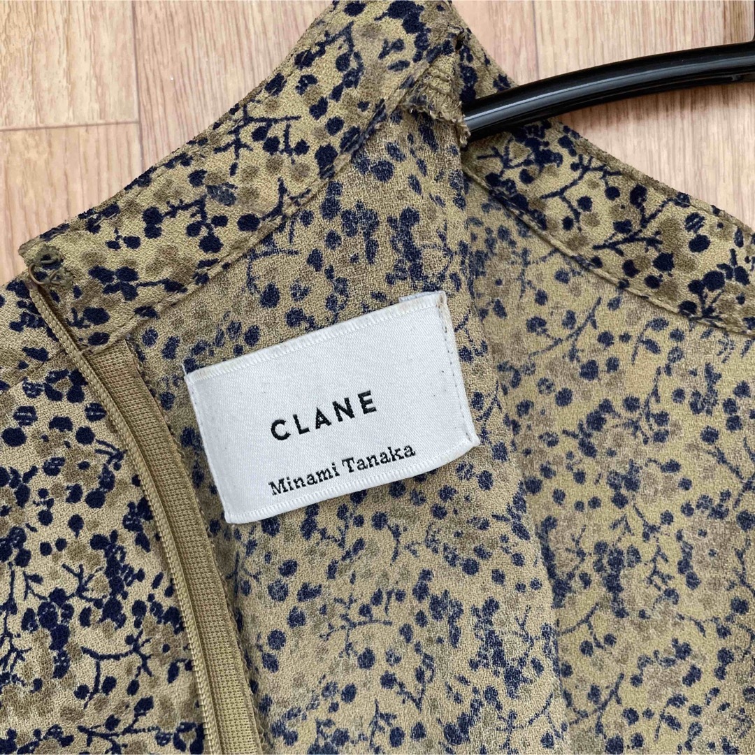 CLANE(クラネ)の美品⭐︎クラネ田中みな実コラボワンピース⭐︎サイズ2 レディースのワンピース(ひざ丈ワンピース)の商品写真