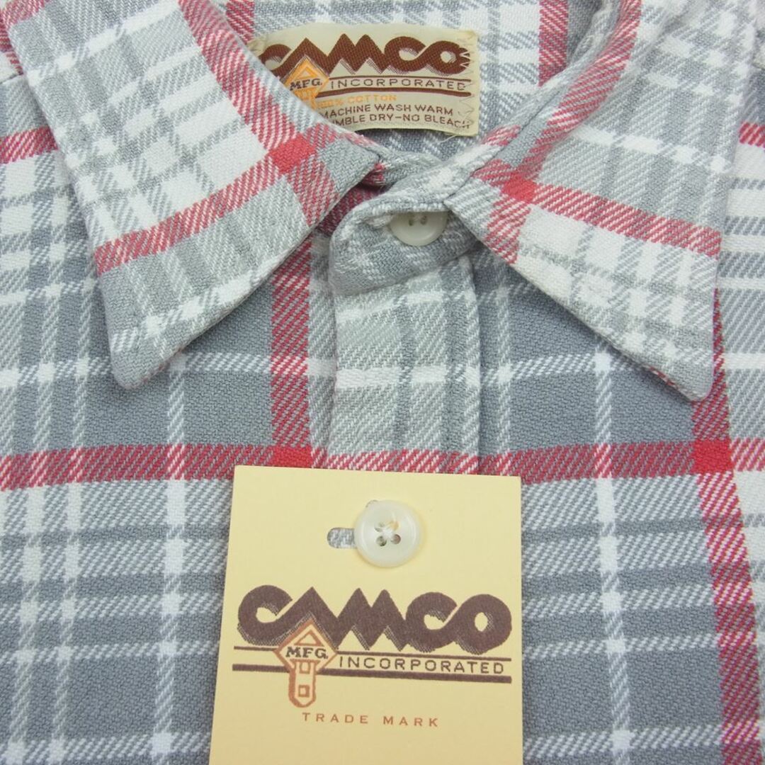 camco - CAMCO カムコ 長袖シャツ ヘビー チェック フランネルシャツ ...