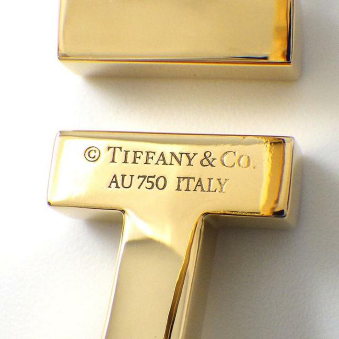 Tiffany & Co.(ティファニー)のティファニー Tiffany & Co. バングル Tスクエア 60010736 K18YG / ♯M 【中古】 レディースのアクセサリー(ブレスレット/バングル)の商品写真