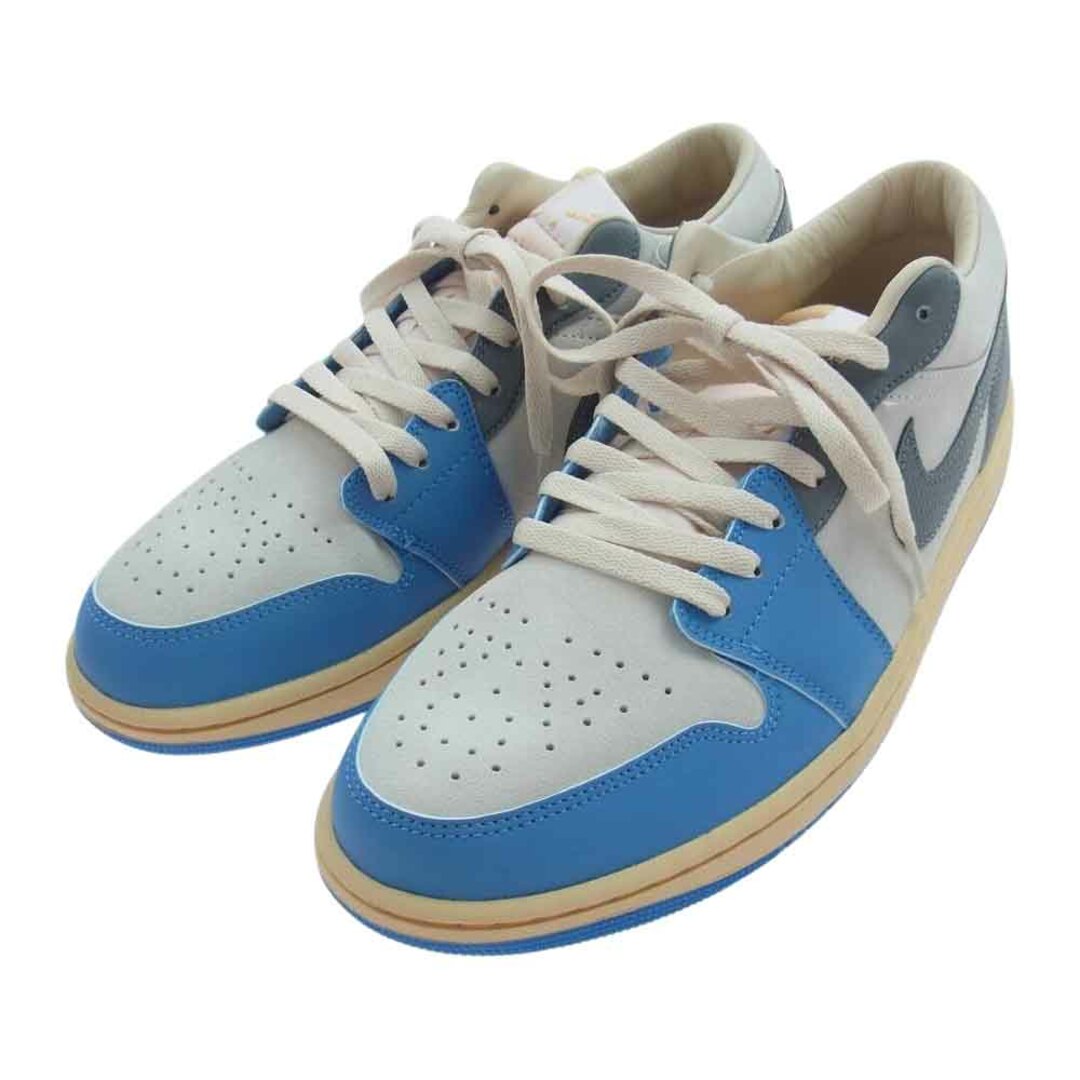 NIKE ナイキ スニーカー DZ5376-469 Air Jordan 1 AJ1 Low Tokyo 96 エアジョーダン ロー トーキョー スニーカー ホワイト系 ライトブルー系 グレー系 28.5cm【新古品】【未使用】