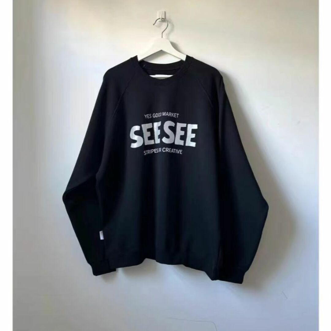 YGM×SEE SEE×S.F.C RAGLAN CREW SWEAT | フリマアプリ ラクマ