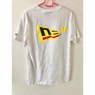 ニューエラー(NEW ERA)のNEW ERA ニューエラ ポケモン ピカチュウ コラボ フラッグ Tシャツ 白(Tシャツ/カットソー(半袖/袖なし))