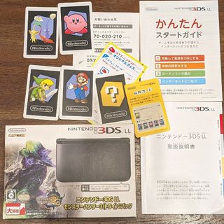 ニンテンドウ(任天堂)の3DS LL　モンスターハンターパックの空き箱(その他)