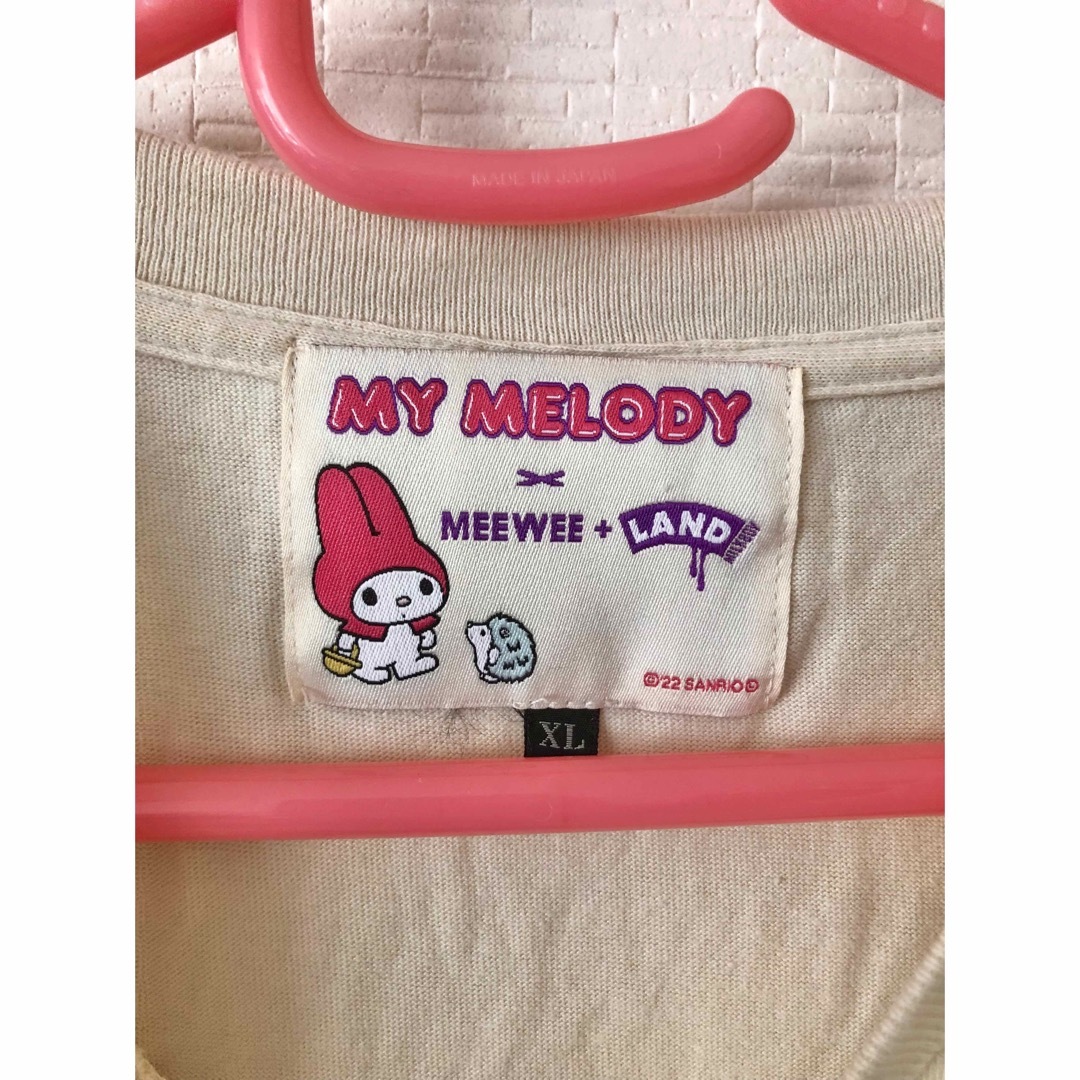 MILKBOY(ミルクボーイ)のLAND by milkboy サンリオ マイメロ Tシャツ ベージュ レディースのトップス(Tシャツ(半袖/袖なし))の商品写真