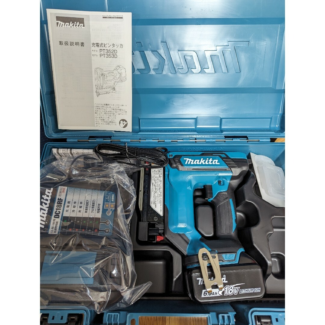 マキタ(Makita) PT353DRG 充電式ピンタッカ 18V 6.0Ah