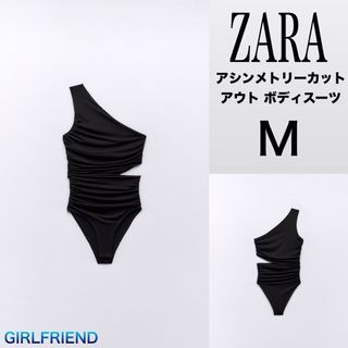 ザラ(ZARA)のZARA アシンメトリーカットアウト(水着)