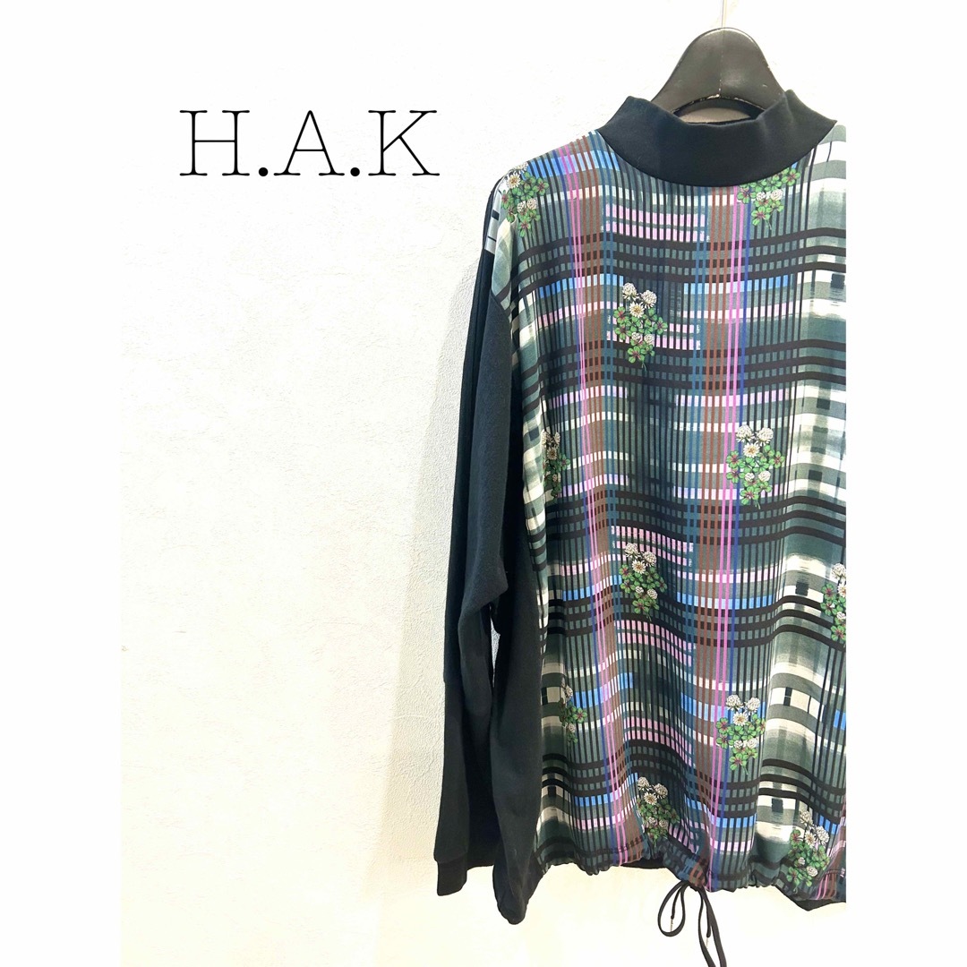 H.A.K(ハク)のH.A.K☆ハイネック カットソー レディースのトップス(カットソー(長袖/七分))の商品写真