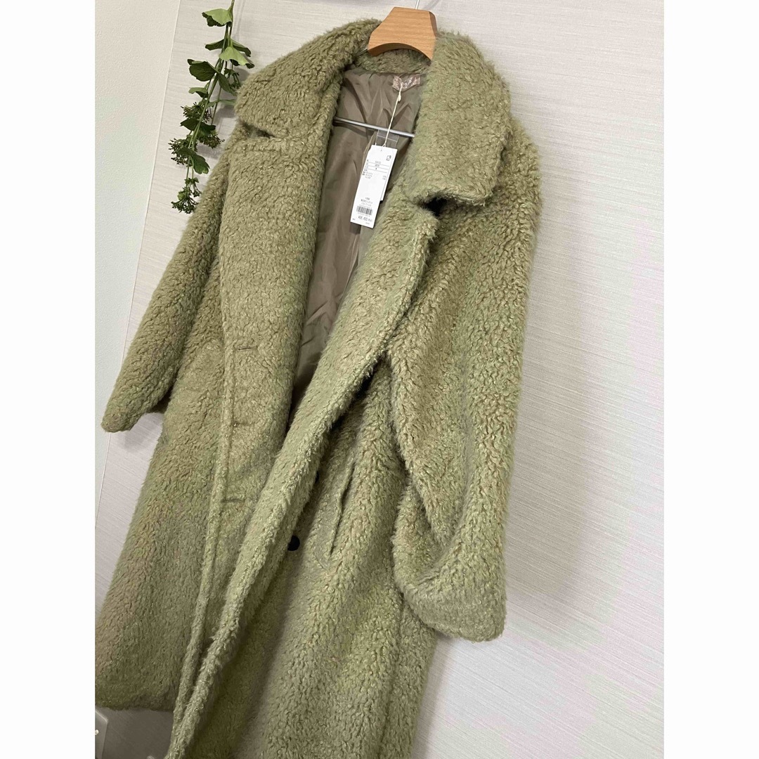 Bou Jeloud - 新品 Bab ブージュルード シャギーダブルロングコートの