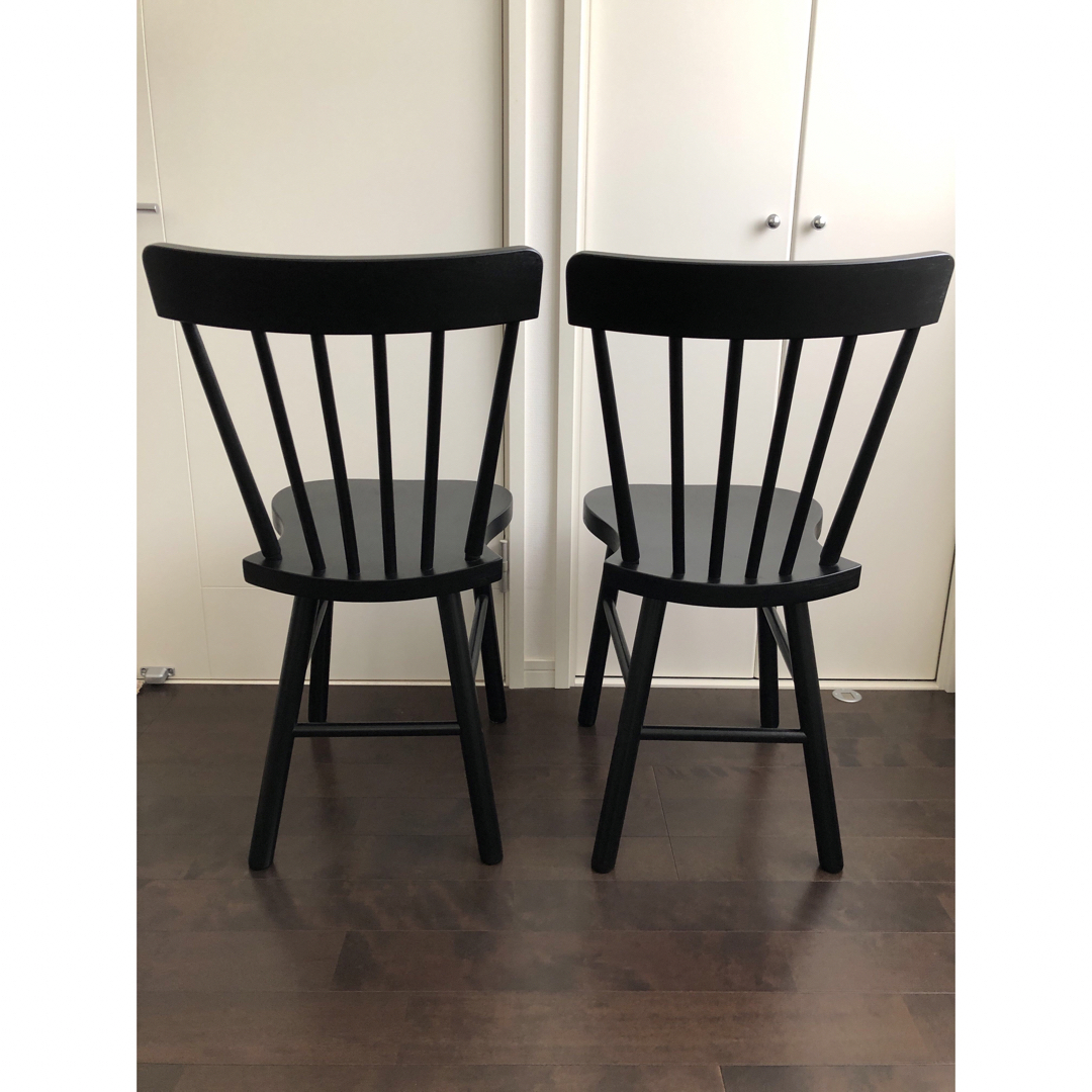 IKEA NORRARYD ダイニングチェア 2脚セット - ダイニングチェア IKEA NORRARYD ダイニングチェア 2脚セット - ダイニングチェア