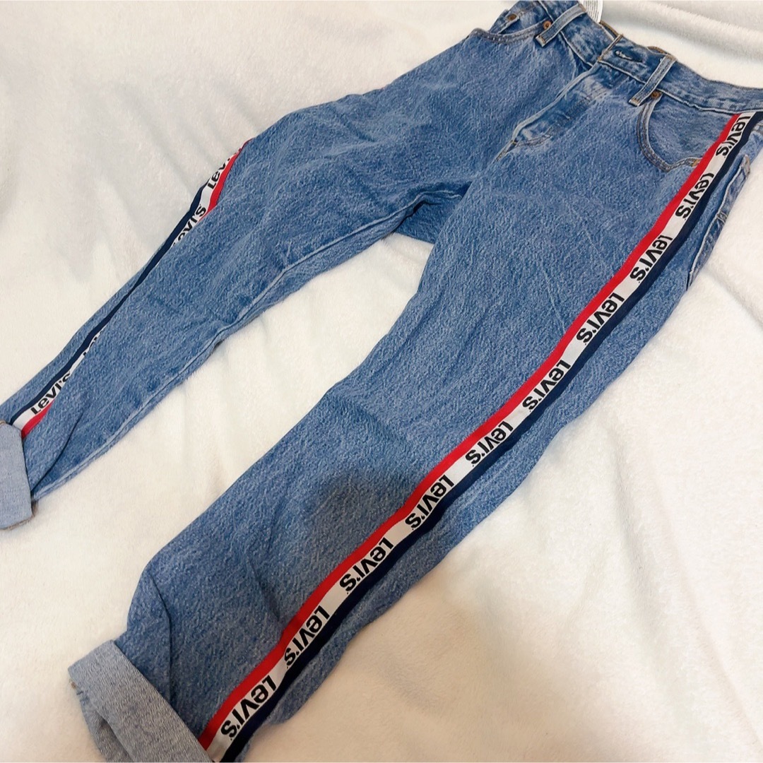 リーバイス Levi’s 501 ロゴ入りジーンズ