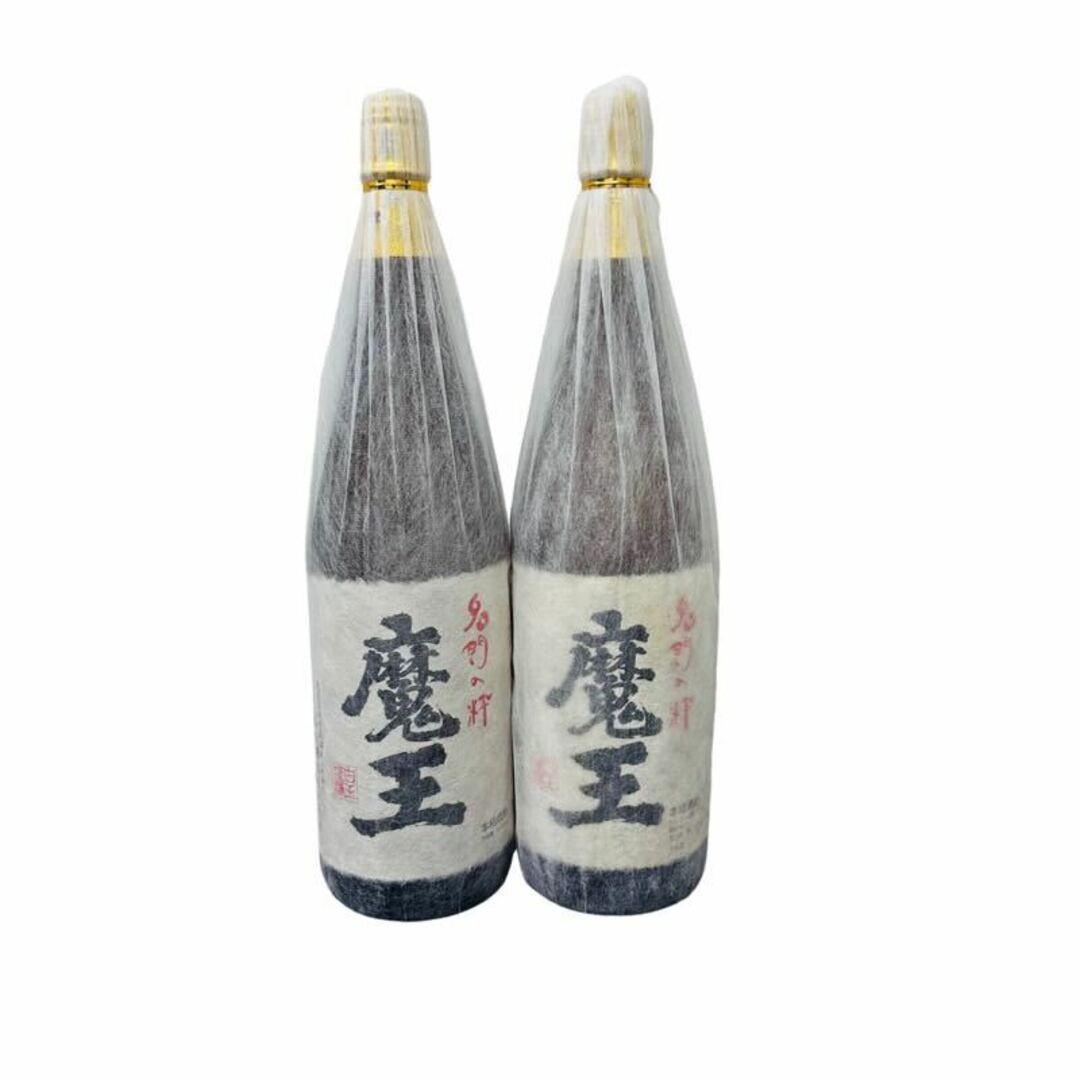 焼酎 まとめ2本 白玉醸造 名門の粋 魔王 1800ml 【未開栓】