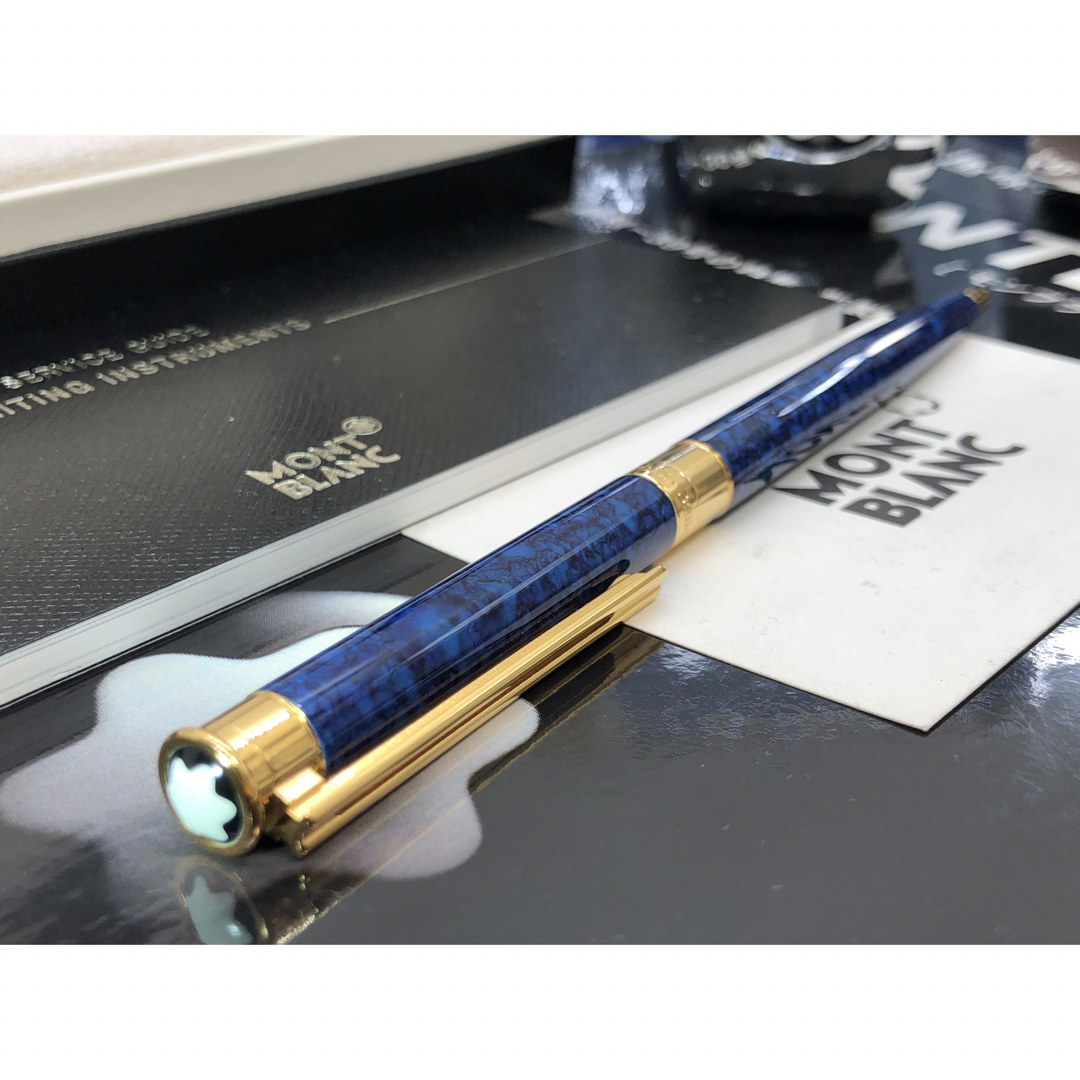 MONTBLANC - 幸運・金運を呼び寄せる!入手困難な逸品のラピスデザイン
