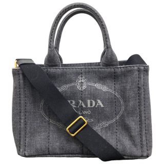 PRADA プラダ カナパ 2Wayショルダーバッグ グレー B1872G ユニセックス