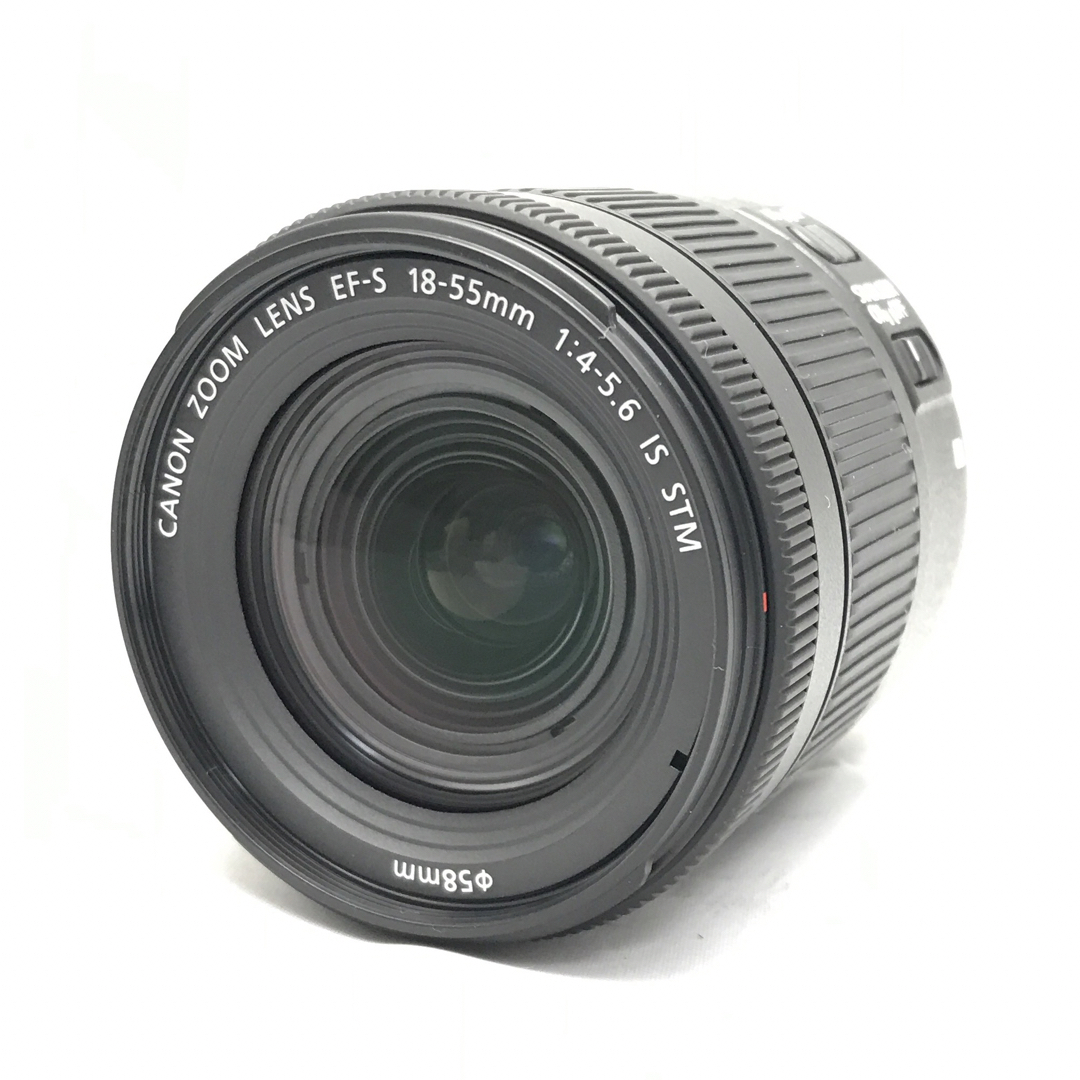 極美品　Canon EF-S 18-55mm f4-5.6 IS STM