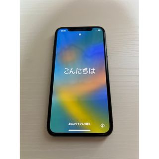 アップル(Apple)のiPhoneX 256GB SIMフリー スペースグレイ(スマートフォン本体)