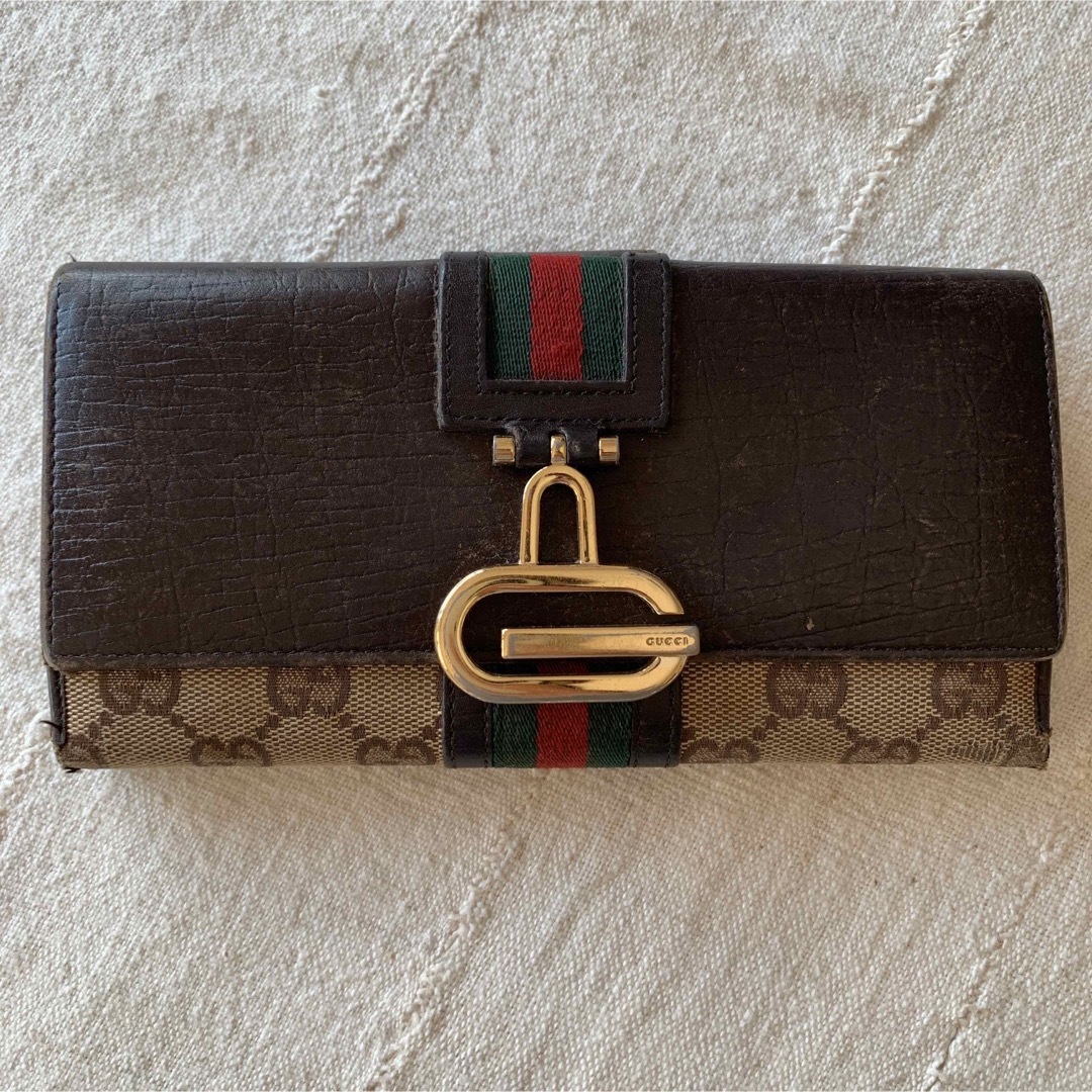 Gucci(グッチ)のグッチ　長財布 レディースのファッション小物(財布)の商品写真