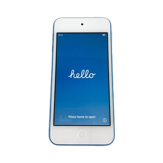 アップル(Apple)の〇〇Apple アップル iPod 32GB ポータブルプレーヤー A2178  MVHU23/A ブルー(ポータブルプレーヤー)