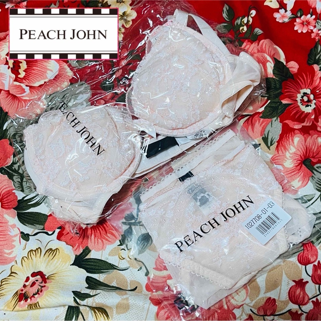 ★PEACH JOHN★フェロモンブラショーツ★B70ピンク★フルバックパンツ★