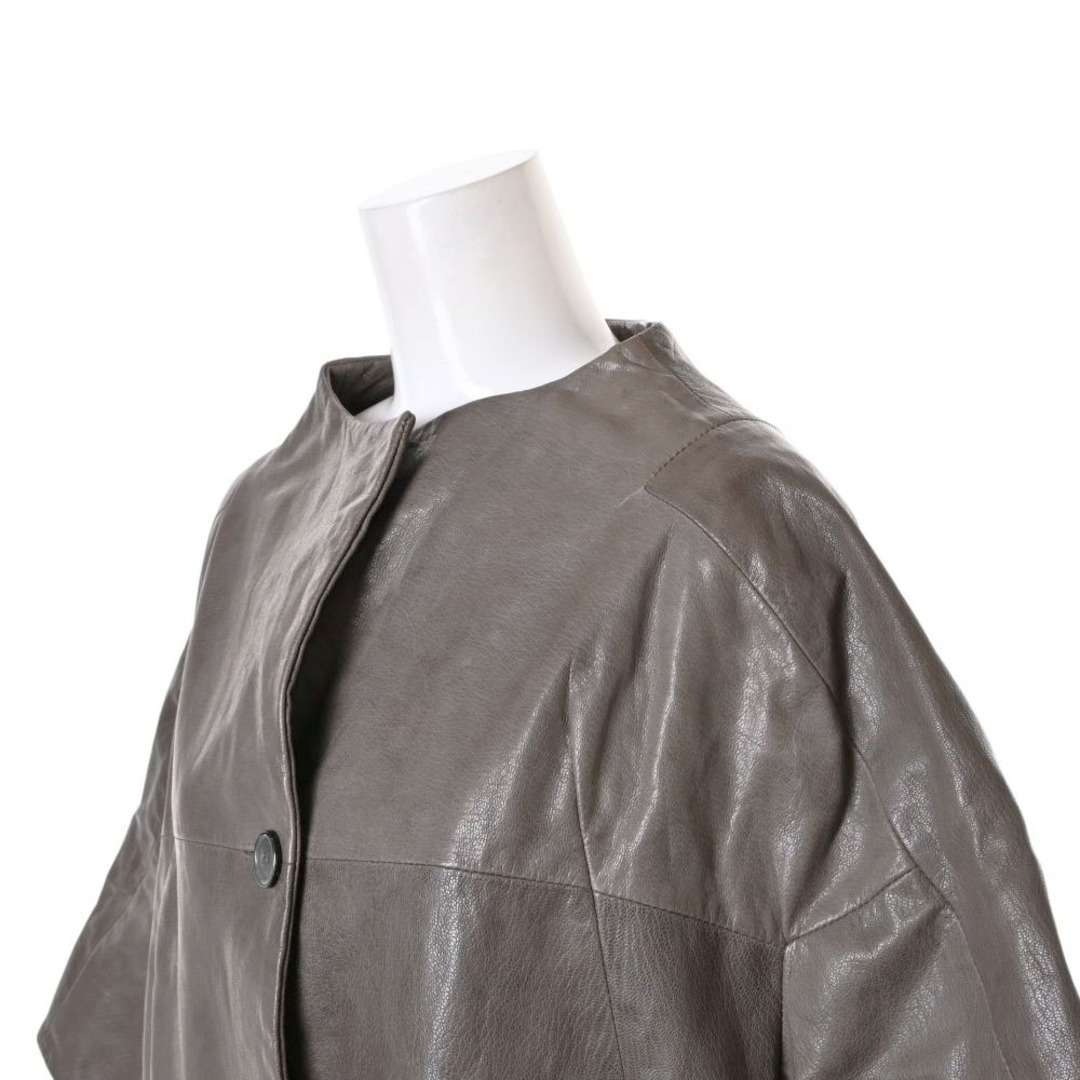 Marni(マルニ)のMARNI ゴートスキン レザージャケット レディースのジャケット/アウター(ライダースジャケット)の商品写真