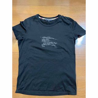 バーバリー(BURBERRY)のバーバリー　Tシャツ　黒(Tシャツ(半袖/袖なし))