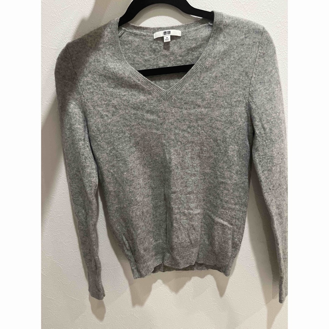 ユニクロ UNIQLO カシミヤ セーター 100% サイズM グレー | フリマアプリ ラクマ UNIQLO ユニクロ ニット セーター Mサイズ グレー カシミア100%