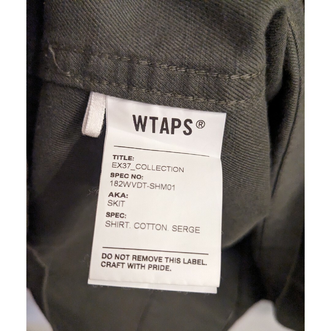 W)taps(ダブルタップス)のWTAPS SKIT SHIRT EX37_COLLECTION メンズのジャケット/アウター(ノーカラージャケット)の商品写真