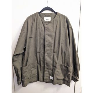 ダブルタップス(W)taps)のWTAPS SKIT SHIRT EX37_COLLECTION(ノーカラージャケット)