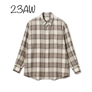 AURALEE - 新品AURALEE Super Light Wool Check Shirtの通販|ラクマ