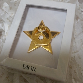 クリスチャンディオール(Christian Dior)の新品未使用 DIOR ディオール ノベルティ スマホリング 星 スター(その他)