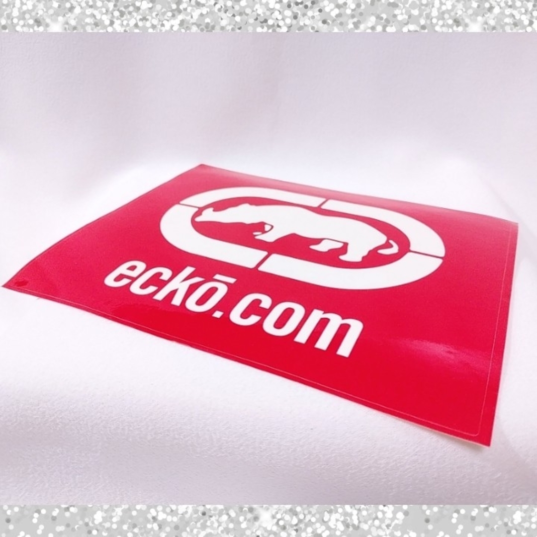 ECKŌ UNLTD（ECKO UNLTD）(エコーアンリミテッド)のECHO ステッカー (L) 20.3 × 16 エンタメ/ホビーのコレクション(その他)の商品写真