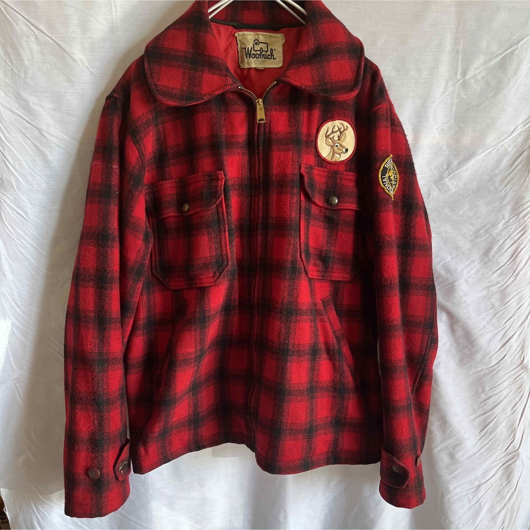 WOOLRICH(ウールリッチ)のWool rich ハンティングジャケット　44 メンズのジャケット/アウター(その他)の商品写真