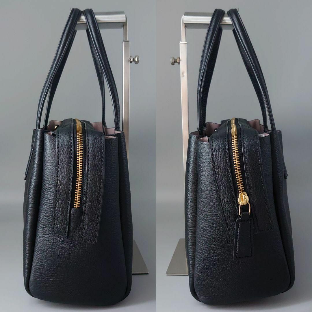 極美品 マークジェイコブス ザ プロテージュ ミニ トート 2way 黒 レザー