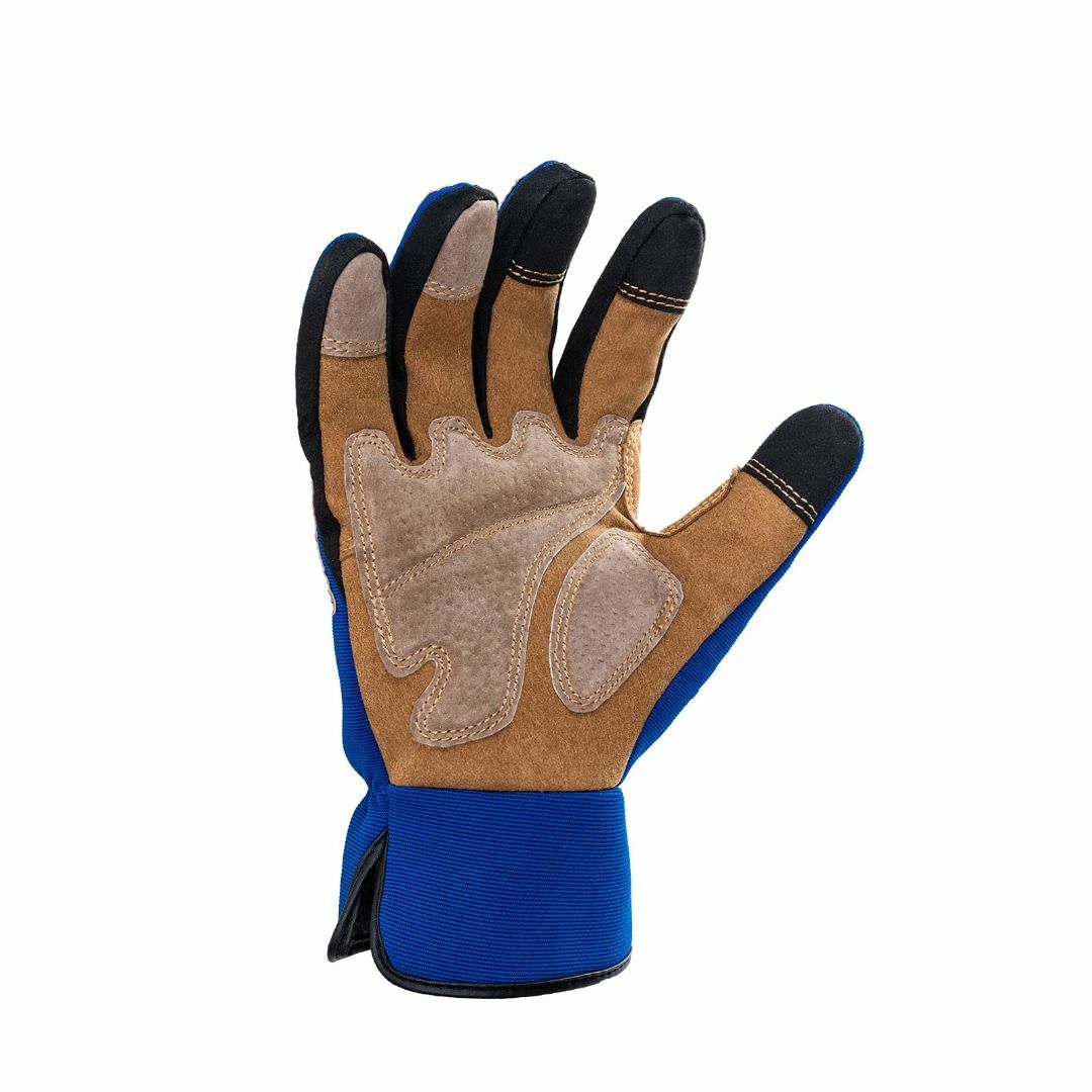 【色: ブルー】[Vgo...] メンズ ガーデン手袋 ガーデニング グローブ