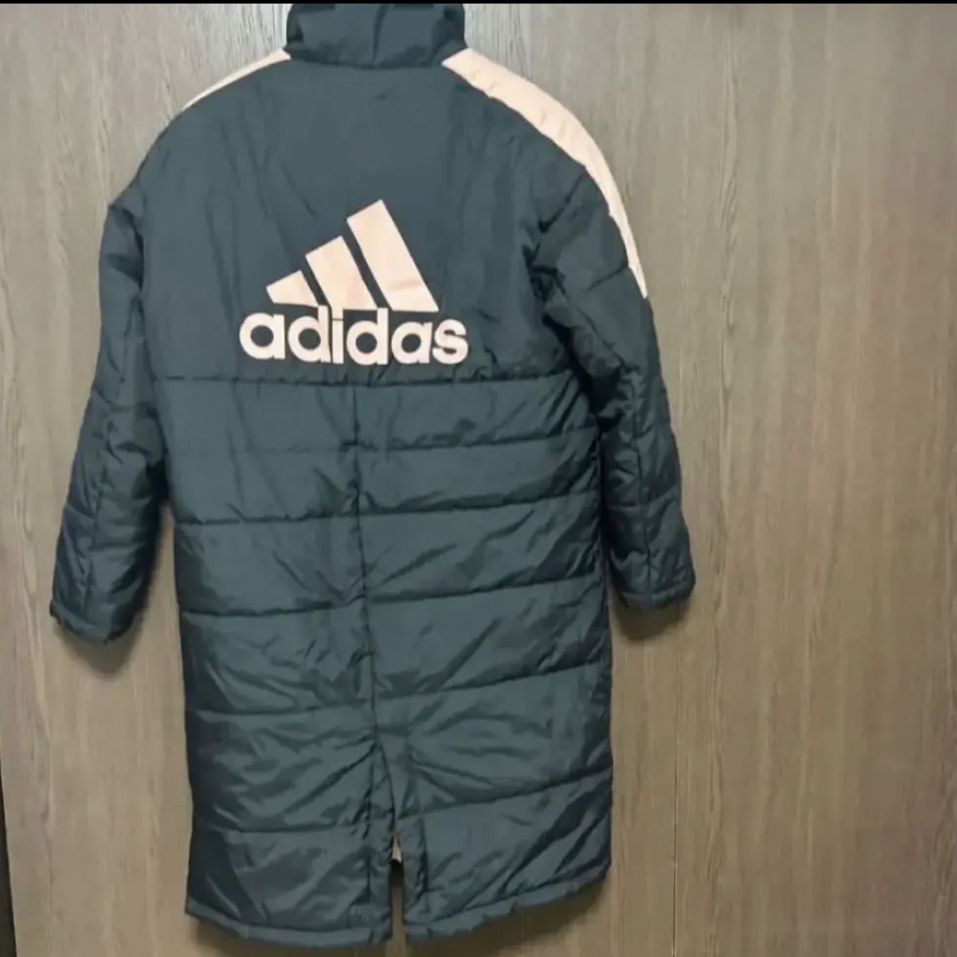 adidas(アディダス)のadidas ベンチコート キッズ/ベビー/マタニティのキッズ服男の子用(90cm~)(コート)の商品写真